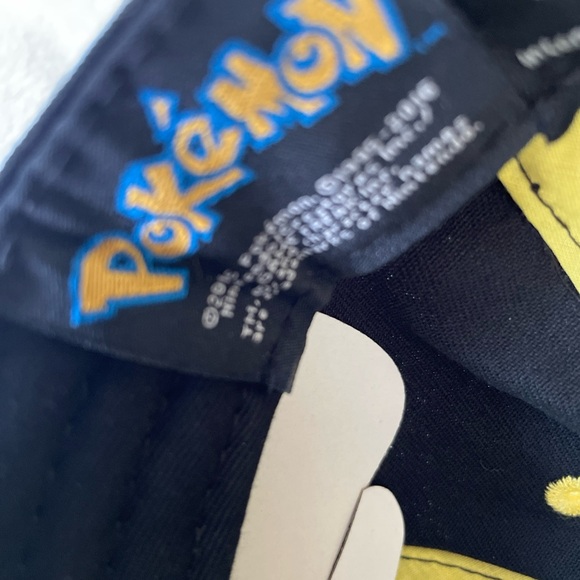 Pokémon PIKACHU Baseball Cap New - Picture 4 of 6
